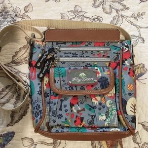 Lily Bloom "Who Let the Dogs Out" crossbody bag